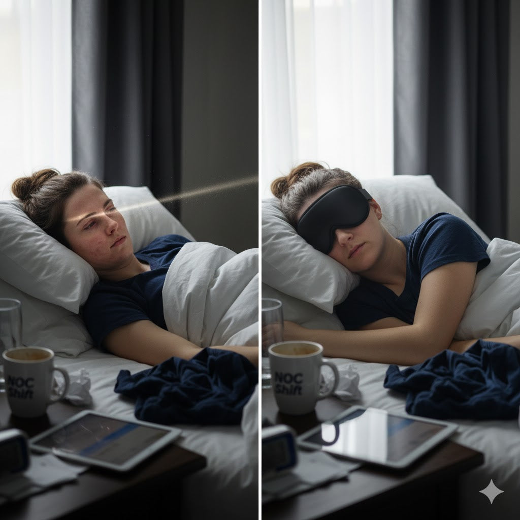 sleeping before after